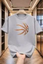 Oversized Basketball Graphic T-Shirt | Premium Cotton |